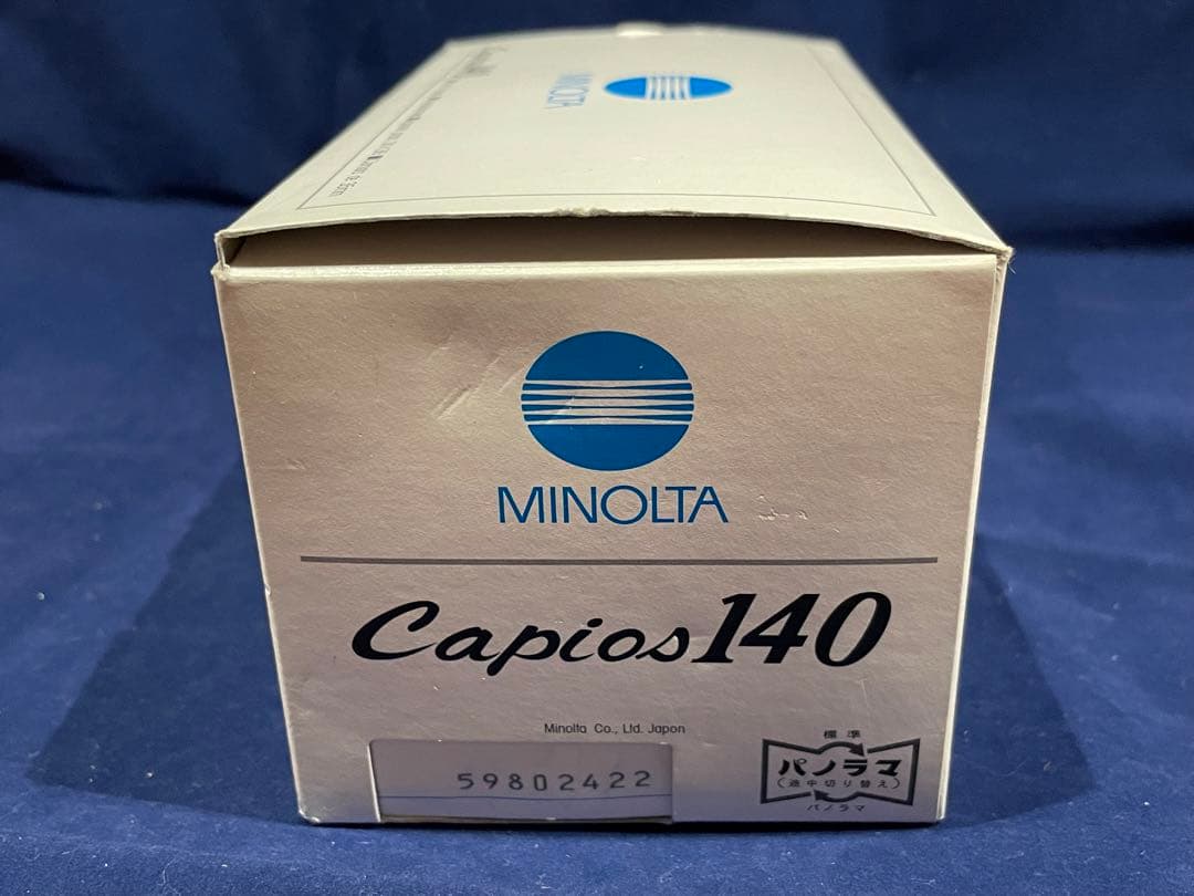 【新品】MINOLTA ミノルタ Capios  140 フィルムカメラ