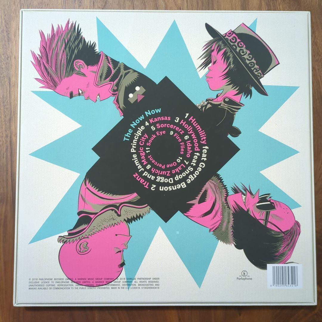 GORILLAZ THE NOW NOW DX LP BL ゴリラズ　ブラー