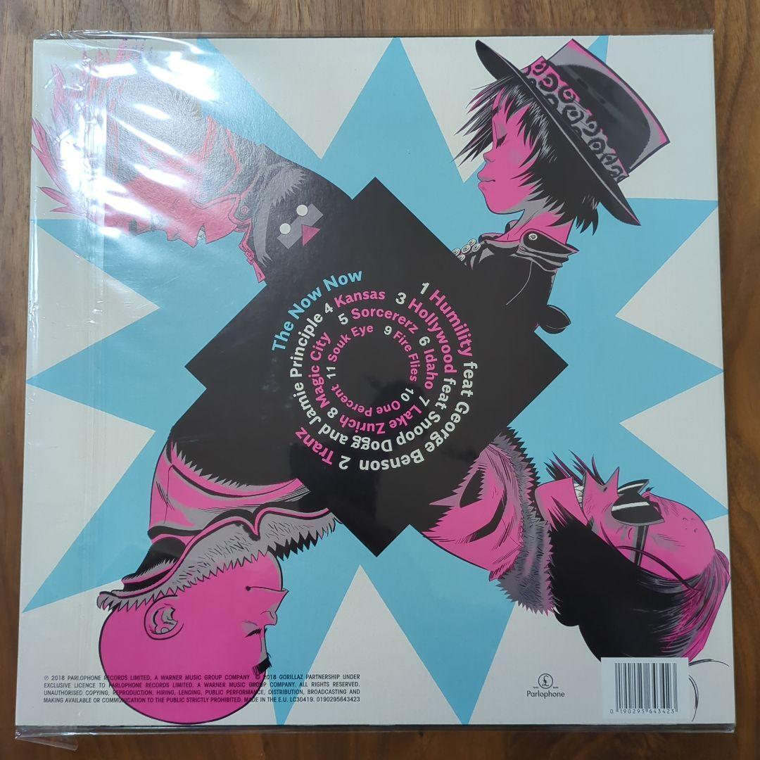 GORILLAZ THE NOW NOW DX LP BL ゴリラズ　ブラー