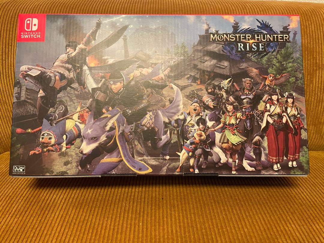 美品！Nintendo Switch モンスターハンターライズ エディション