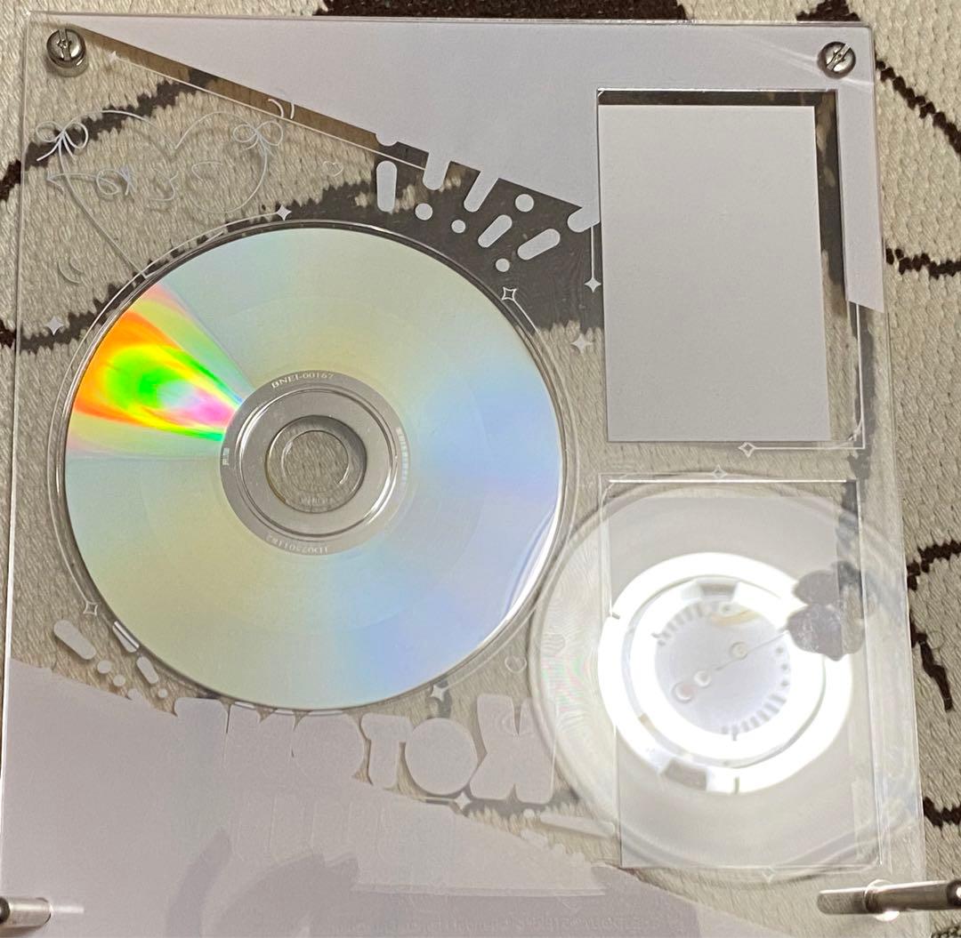 CD付き　藤田ことね　公式CDディスプレイスタンド(カード2枚付き)