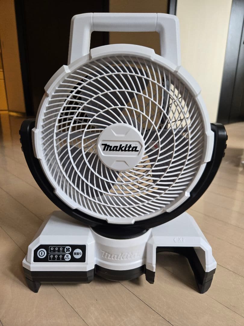【ほぼ未使用】マキタ Makita CF202DZ 充電式ファン 10.8v