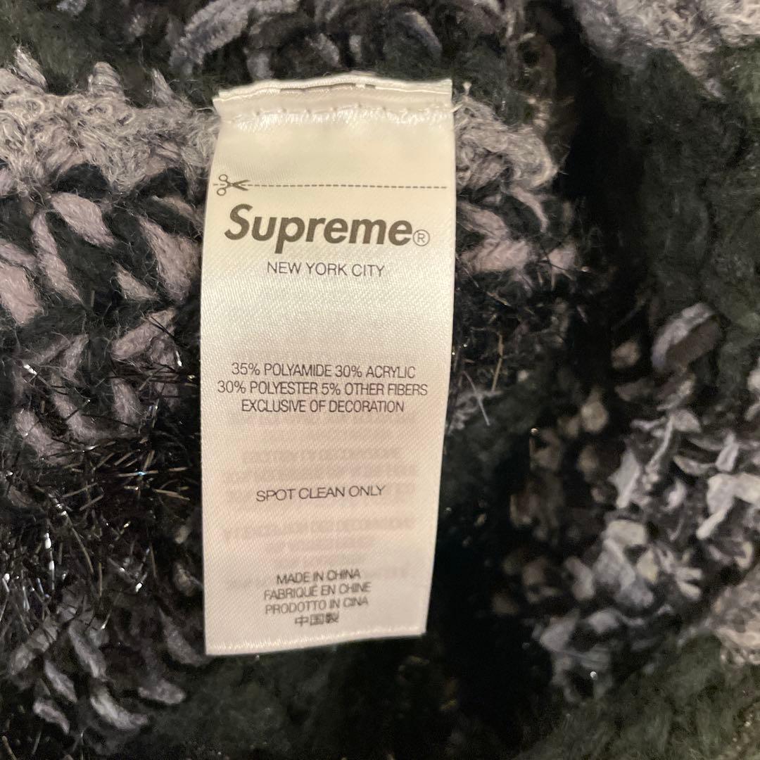 【25fw】Supreme Tinsel Stripe Beanie