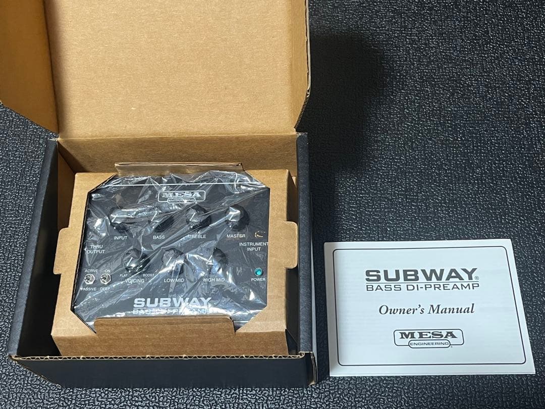 ベース Mesa Engineering SUBWAY BASS DI-PREAMP
