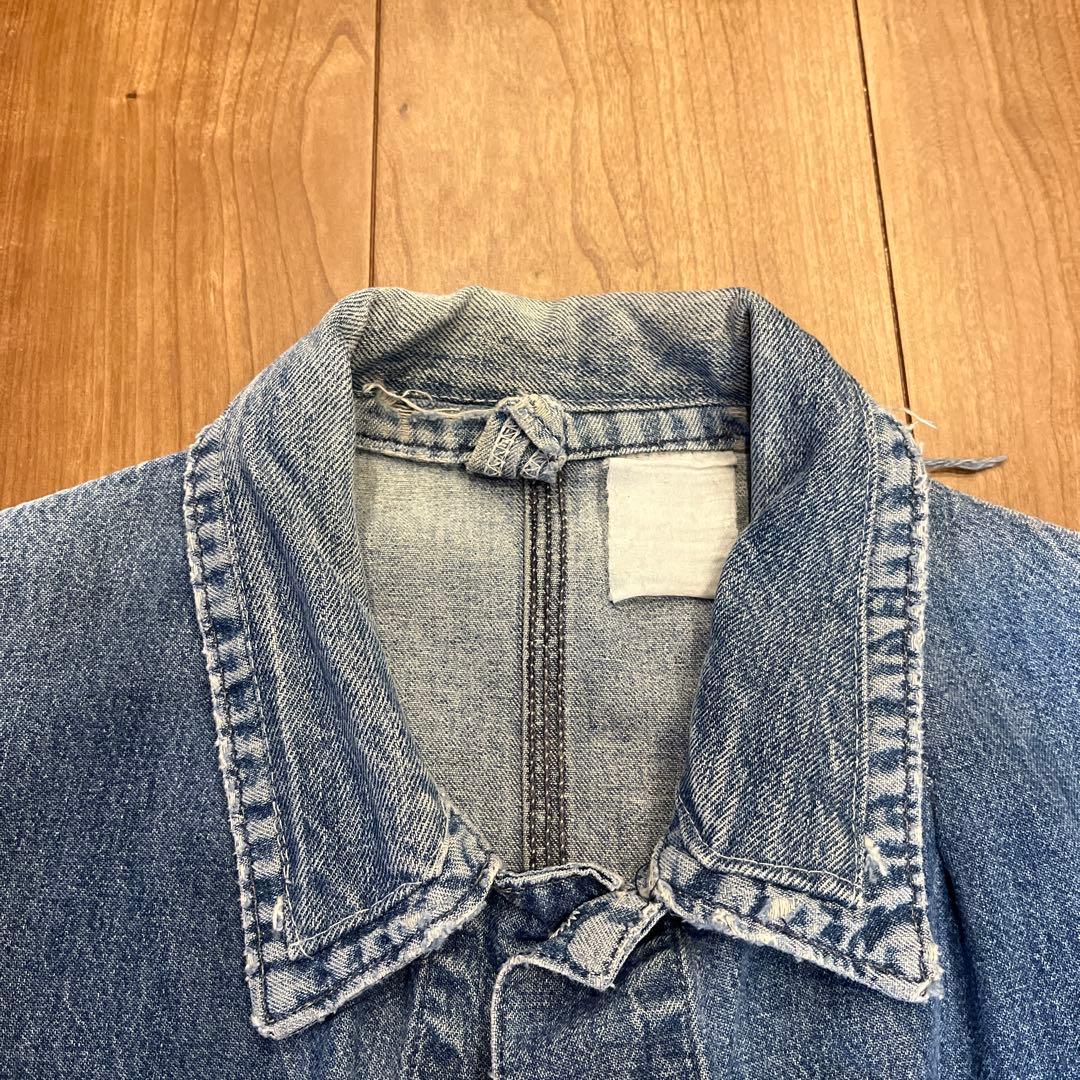 【80s 襤褸】Carhartt デニムカバーオール チョアコート