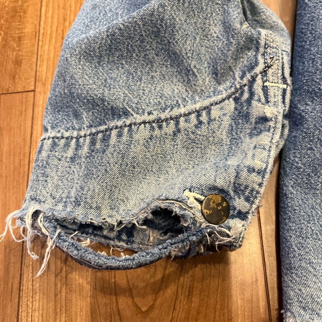 【80s 襤褸】Carhartt デニムカバーオール チョアコート