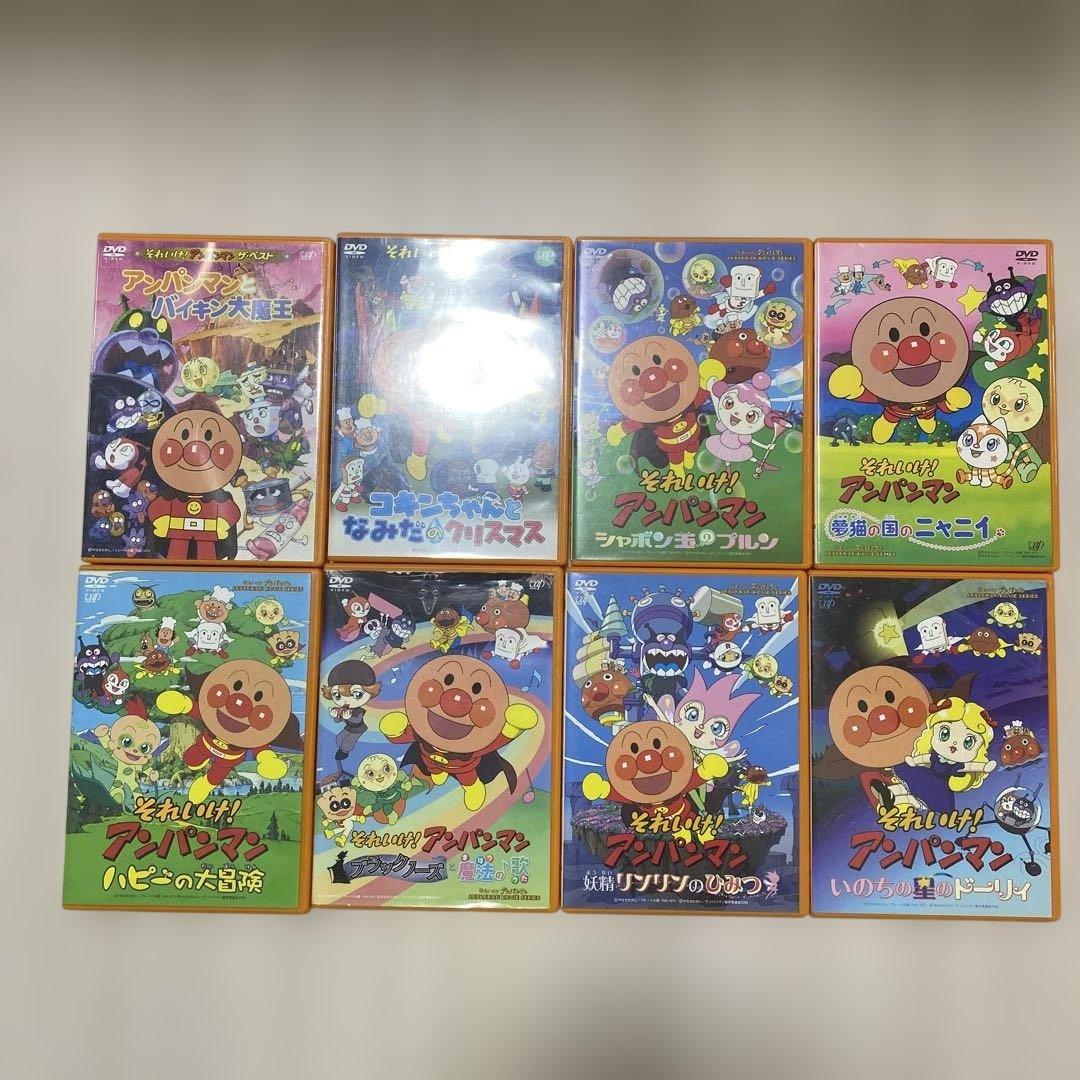 アンパンマン映画DVD 16本セット　ケース付きセル版