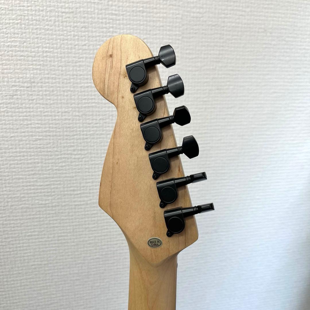 【Ｔ】売り尽くし✨SELDER エレキギター ブラック　ストラトキャスタータイプ
