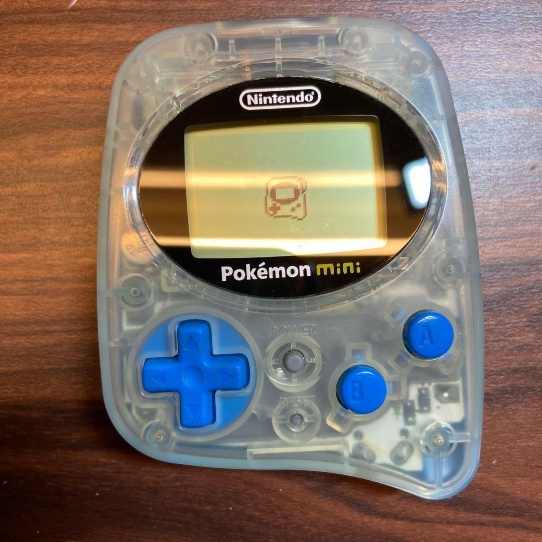 ポケモンミニ 本体 ウパーブルー ほぼ新品 4780