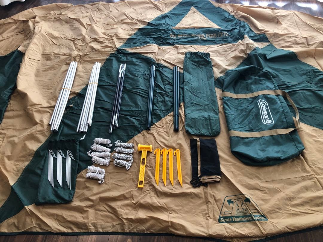 【極美品】Coleman bcワイドドーム 270プラス (2回使用) 完品
