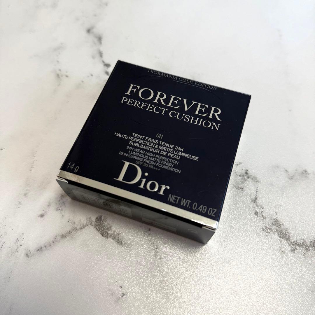 【値下】【新品未使用】Dior ディオールスキンフォーエヴァークッション 0N