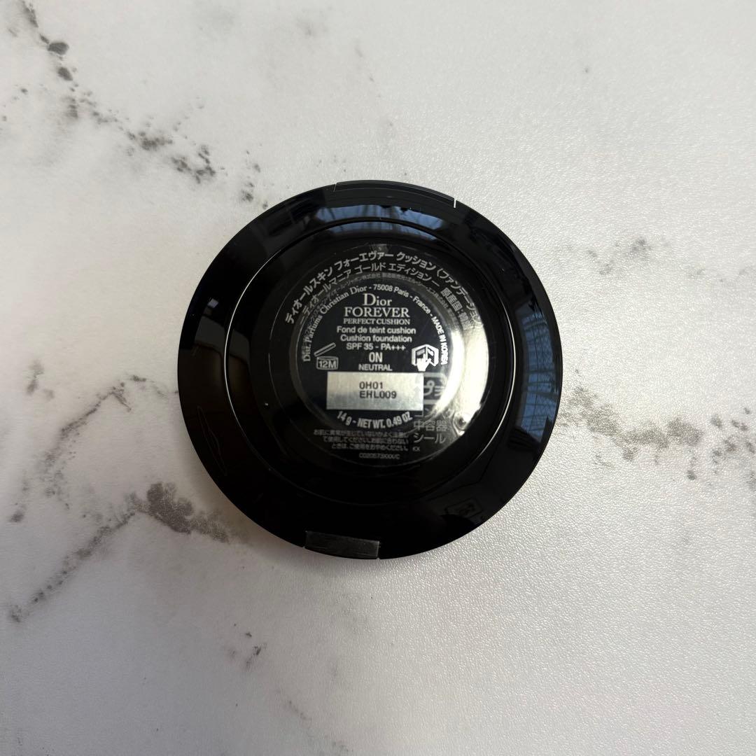 【値下】【新品未使用】Dior ディオールスキンフォーエヴァークッション 0N