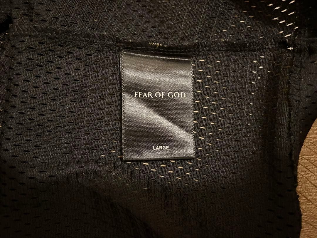 【破格】Fear Of God 5th メッシュ ベースボールシャツ