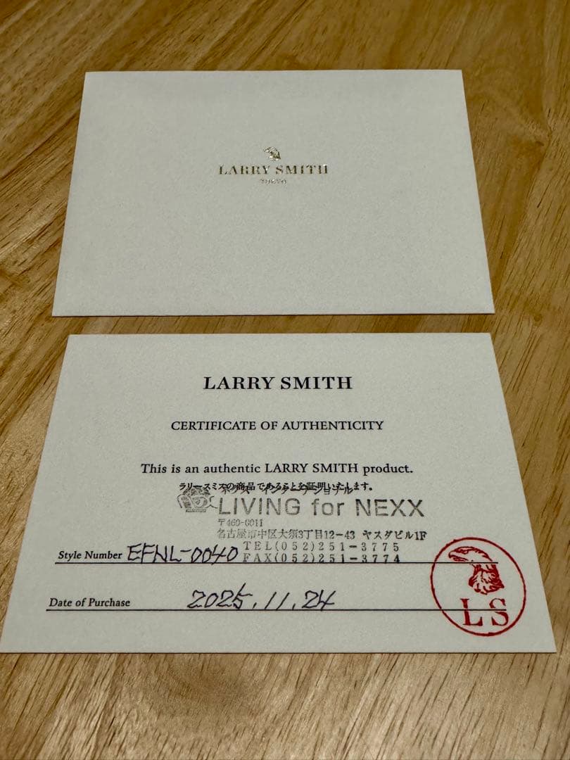 LARRY SMITH イーグルヘッドフェザー No.40 チェーンセット