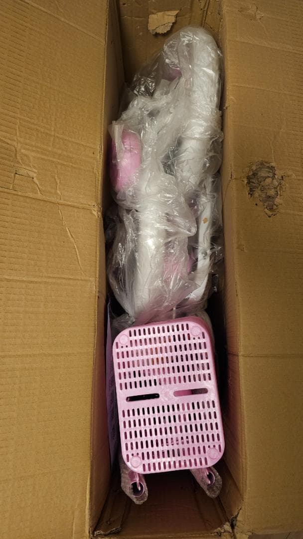 I*d様 【新品・未組立】16インチ 子供用自転車 折りたたみ式 女の子向け