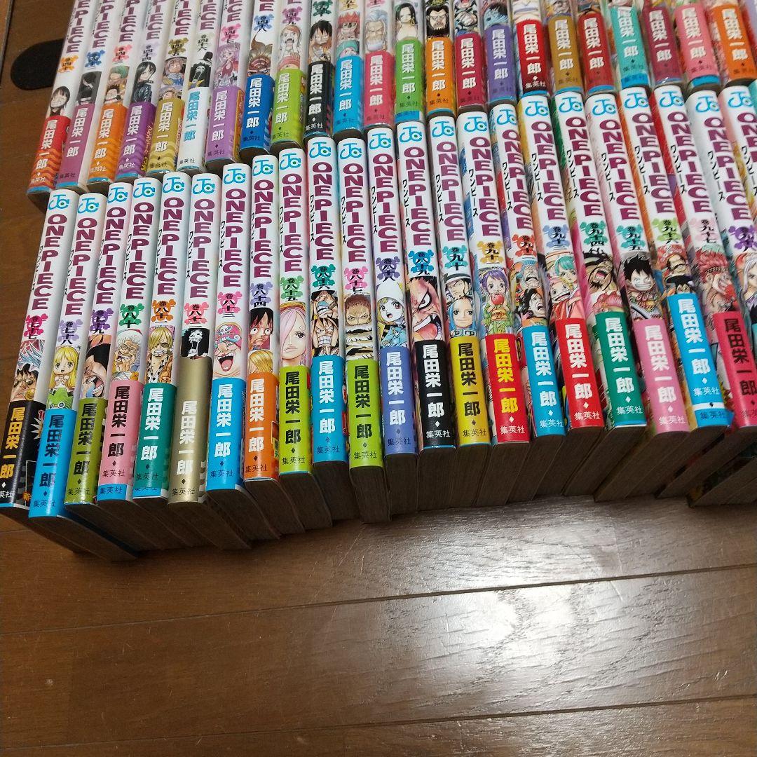 ワンピース全114巻2巻～112巻 初版帯冊子コレクション向け 注意 1巻無し