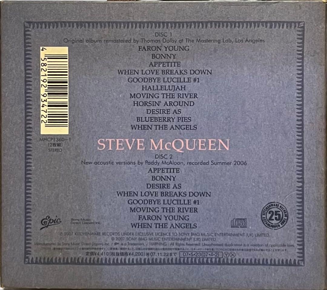 Prefab Sprout Steve McQueen 2CD Ltd. 国内盤