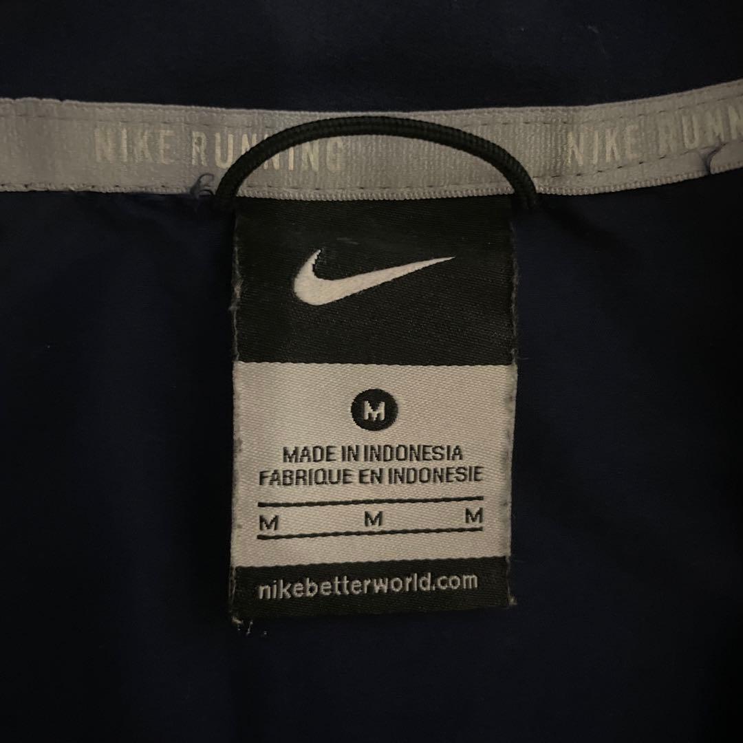 NIKE ウィンドブレーカー上下セット　紺色　サイズM