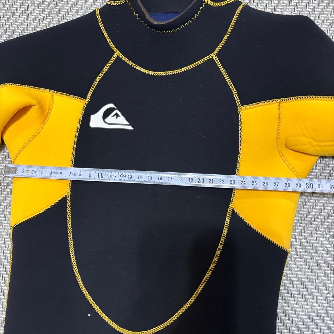 【美品】QUIKSILVER キッズ ウェットスーツ フルスーツ 110cm相当