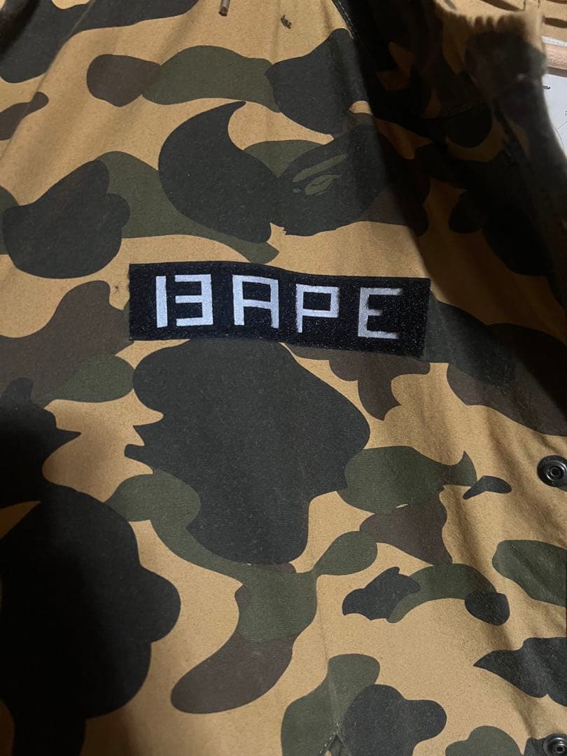 A BATHING APE ベイプカモフラージュ モッズコート Mサイズ