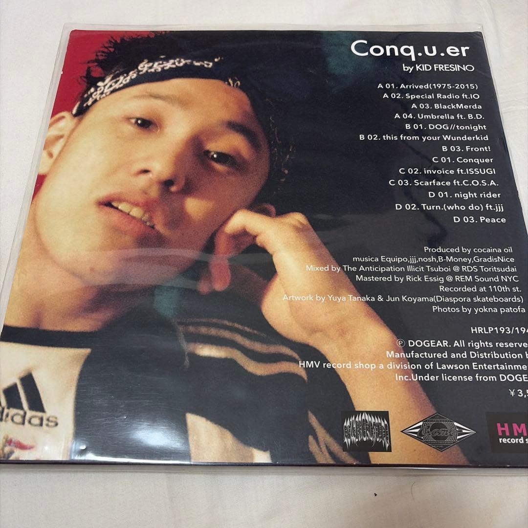 Kid Fresino Conq.u.er 2枚組レコード
