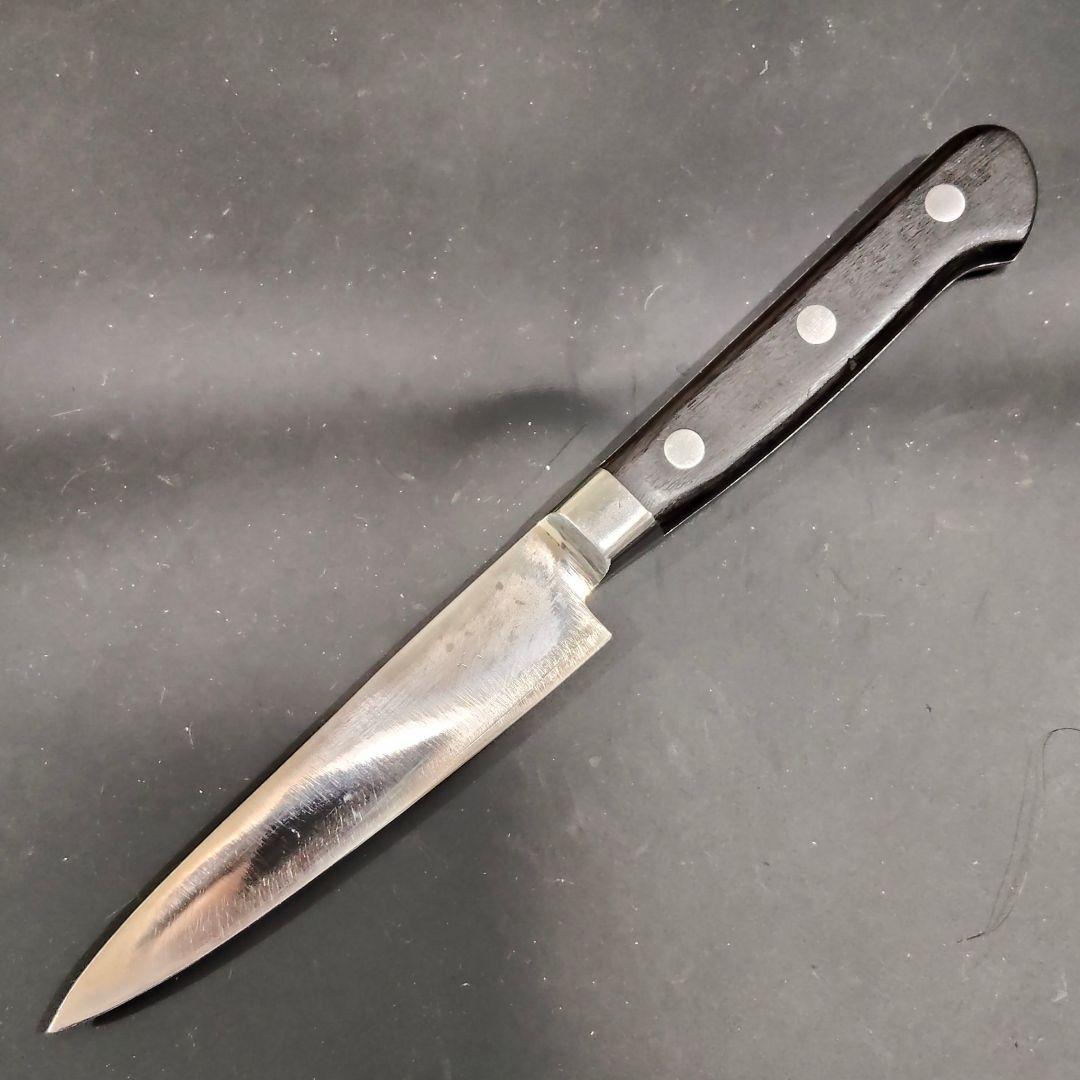 有次 平常一品 ツバ付 ペティナイフ 12cm 青紙スーパー割込 京都 研ぎ済み