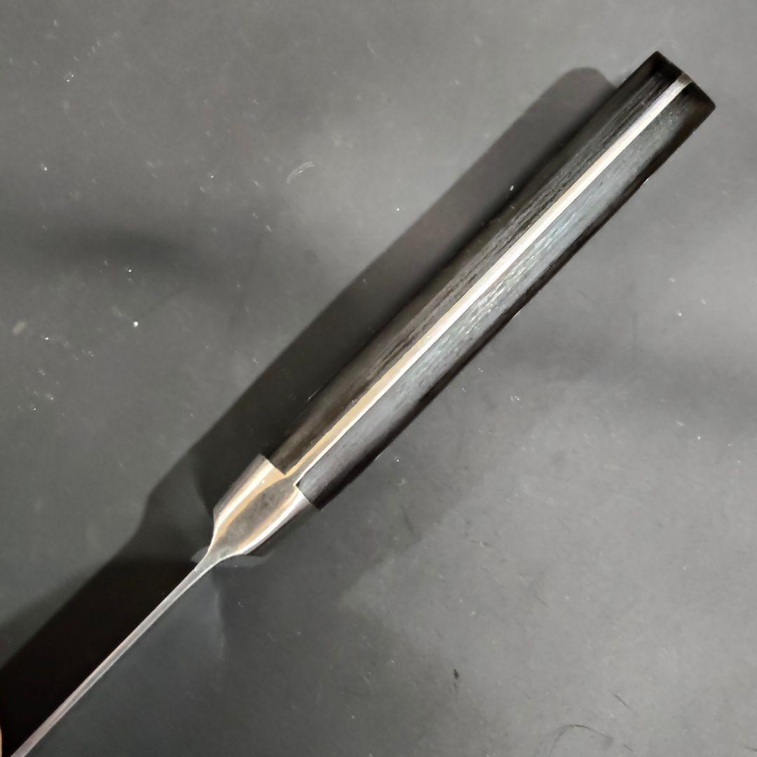 有次 平常一品 ツバ付 ペティナイフ 12cm 青紙スーパー割込 京都 研ぎ済み