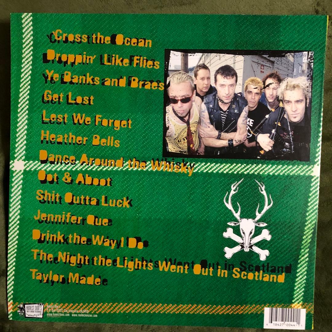 ［珍盤］ザ リアルマッケンジーズ LPレコード　パンク　アイリッシュ　民族音楽