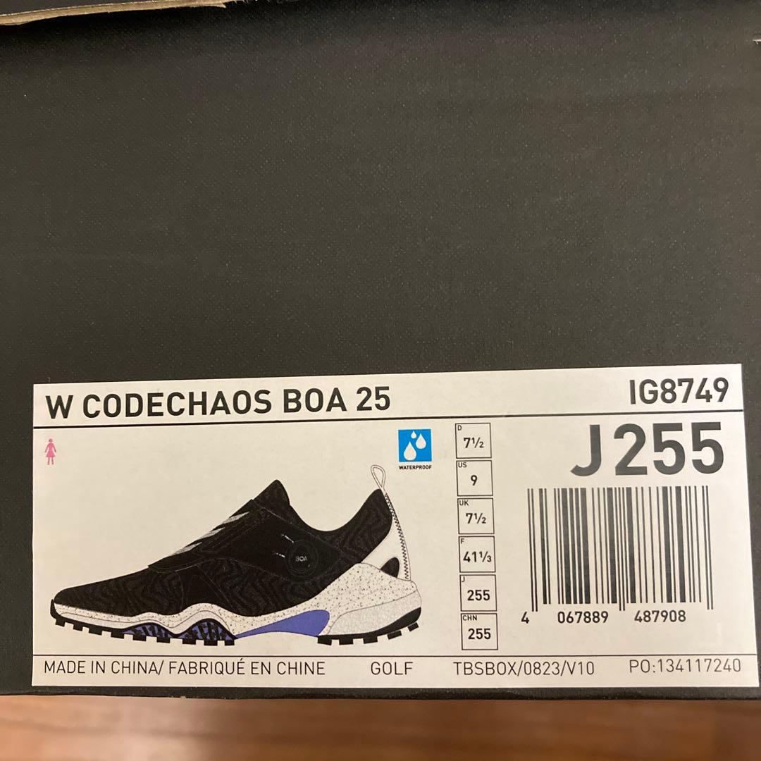 adidas ゴルフシューズ　コードカオス25
