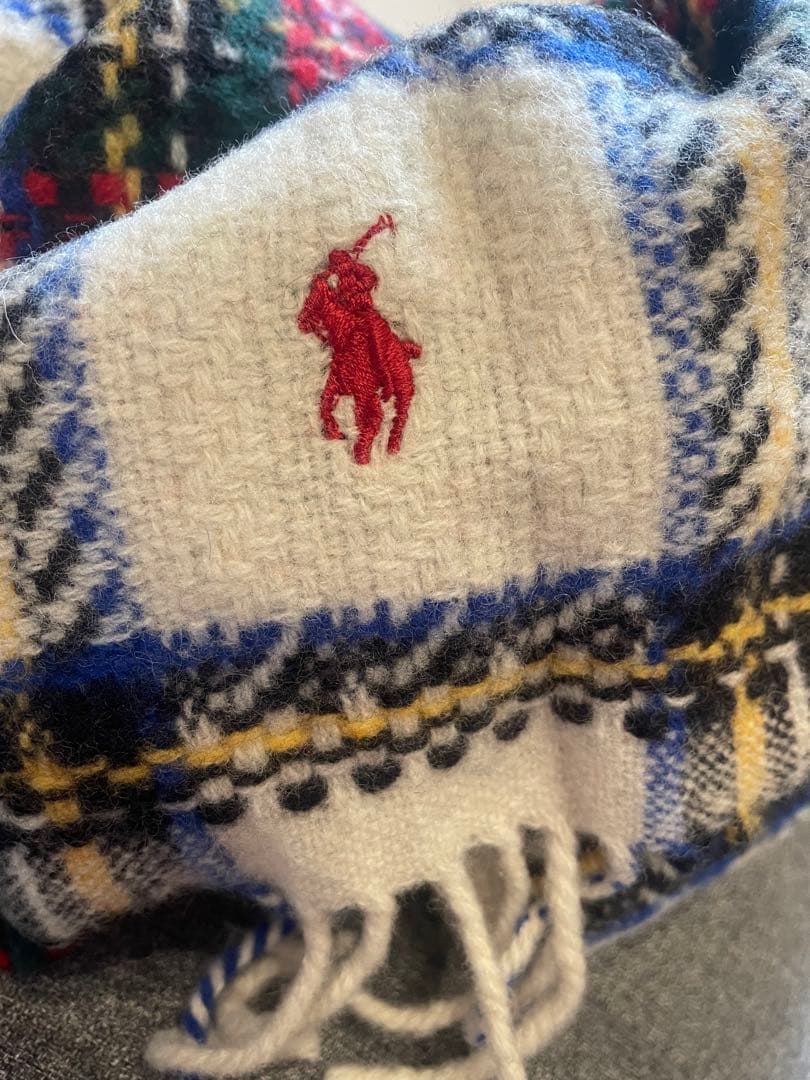 【美品】POLO RALPH LAUREN マフラー