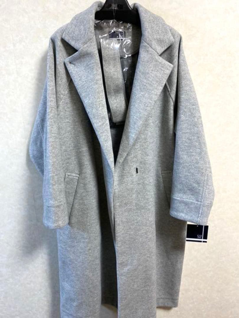 新品＊FENNEL ロングコート グレー