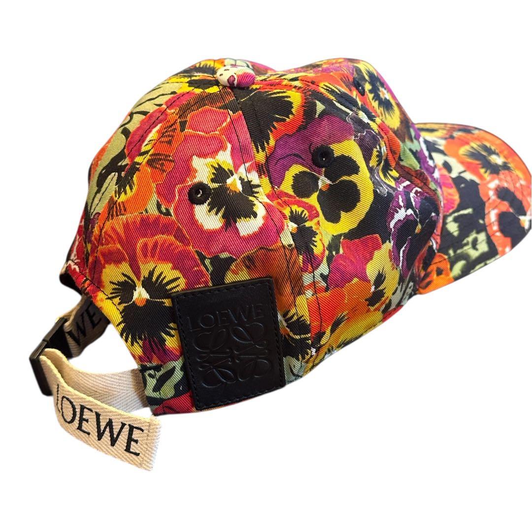 限定 LOEWE ロエベ フローラル キャップ 花柄 春♪