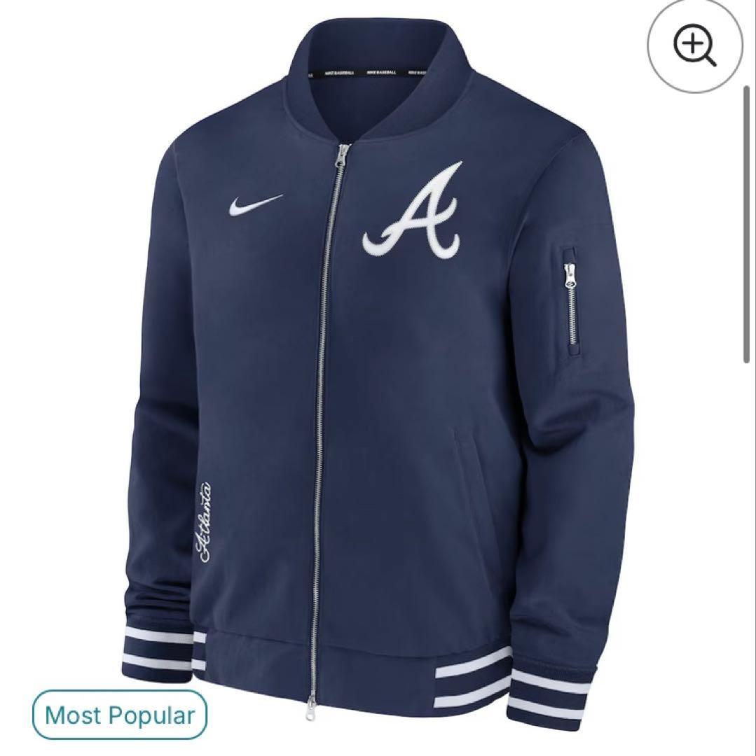 大特価！！【新品】【正規品】Nike ブレーブス ジャケット ネイビー
