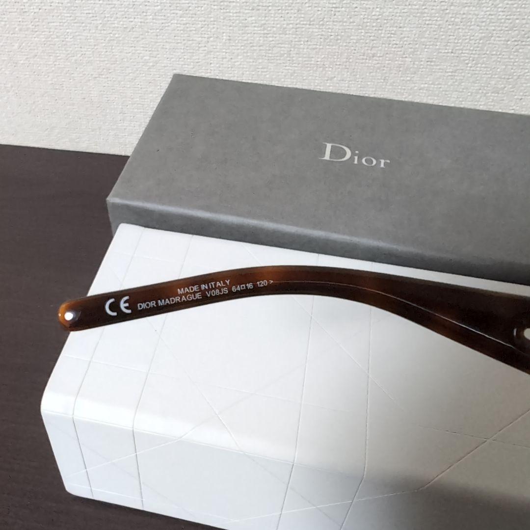 Dior サングラス べっ甲 ケース付き