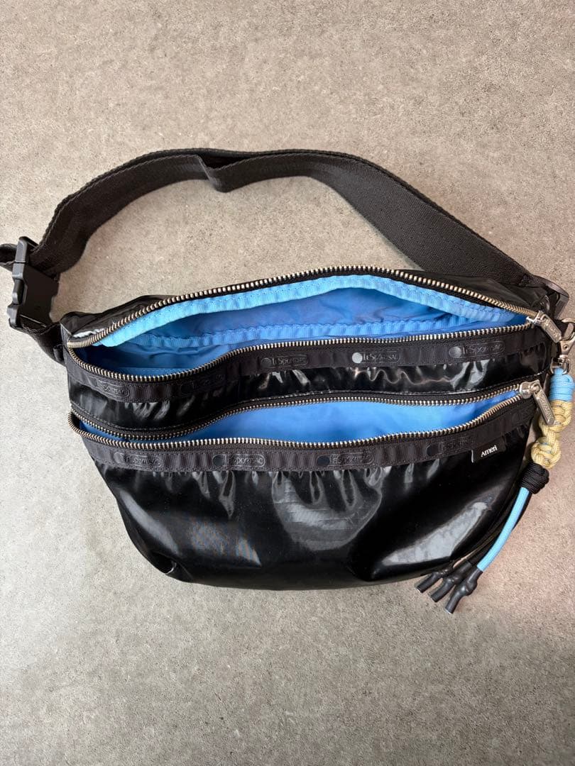 LeSportsac×Ameri DX Belt Bag 黒 コラボ　バッグ