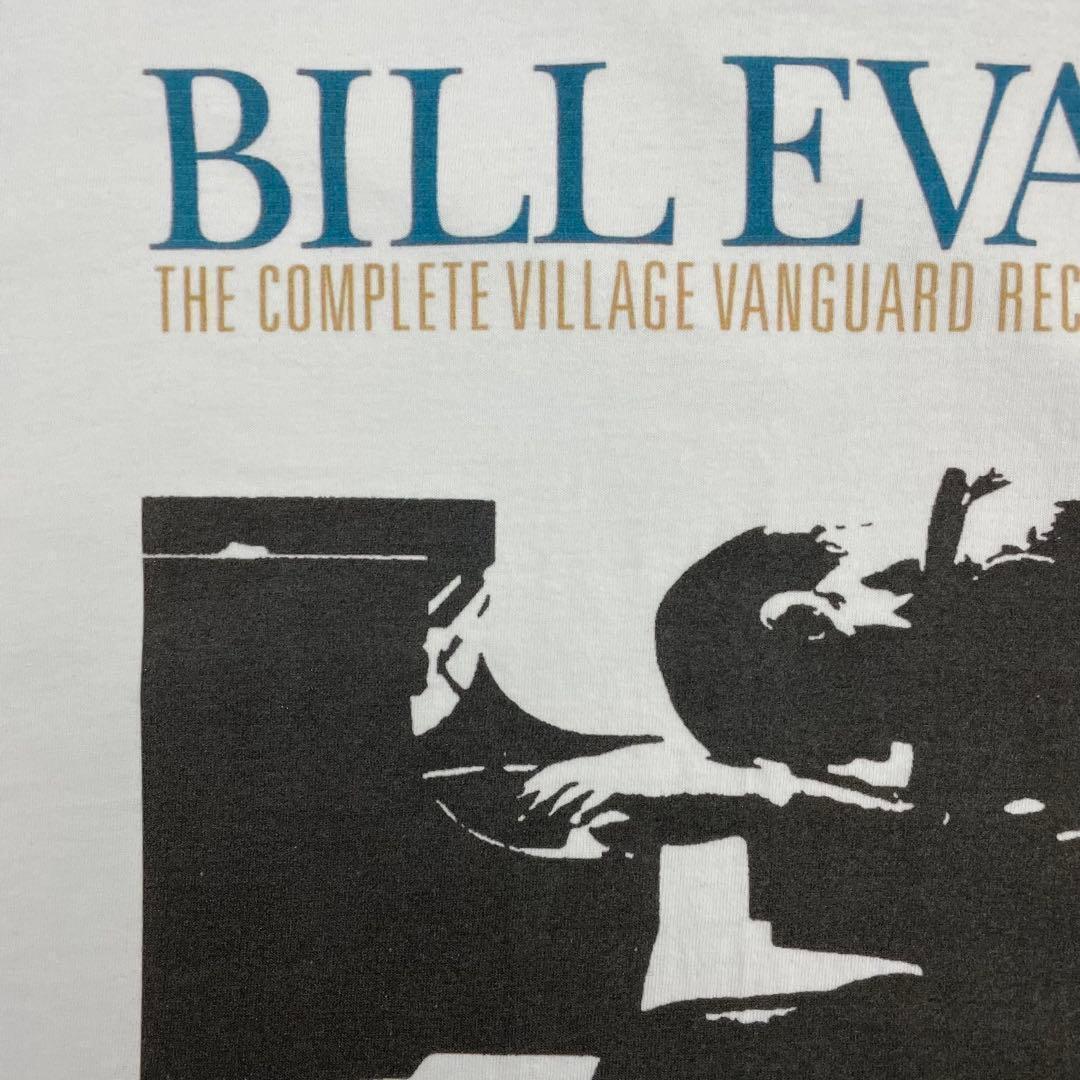 ビル・エヴァンス Bill Evans 『Lサイズ』Tシャツ ホワイト