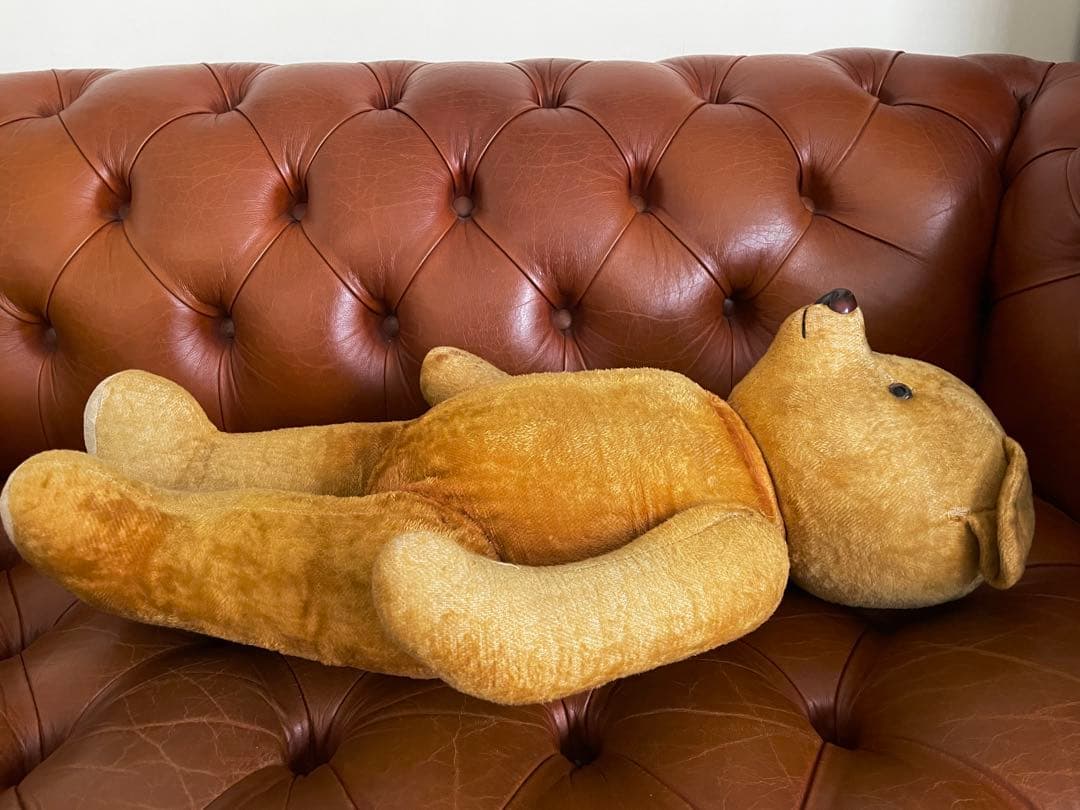 フランスアンティーク べア　クマ　ぬいぐるみ 大きい 62cm テディベア