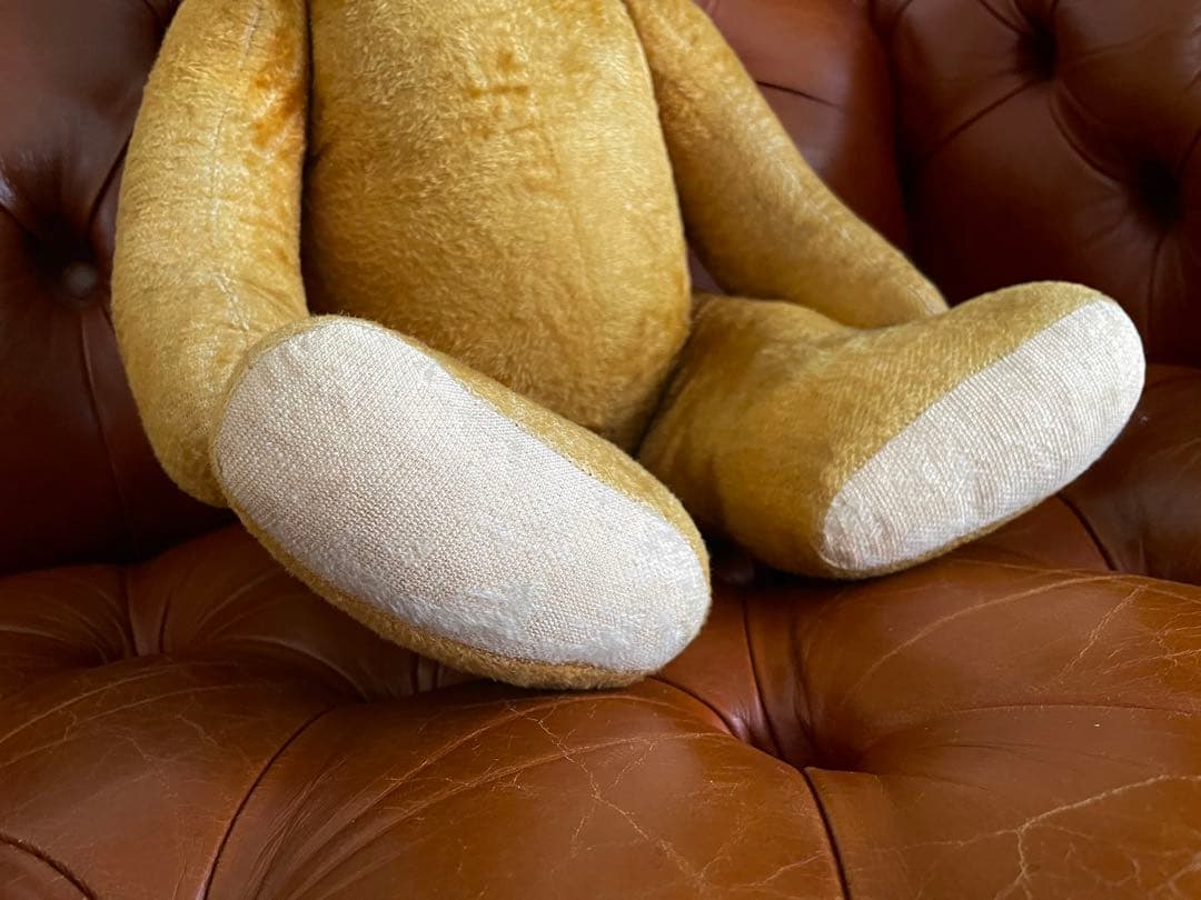 フランスアンティーク べア　クマ　ぬいぐるみ 大きい 62cm テディベア