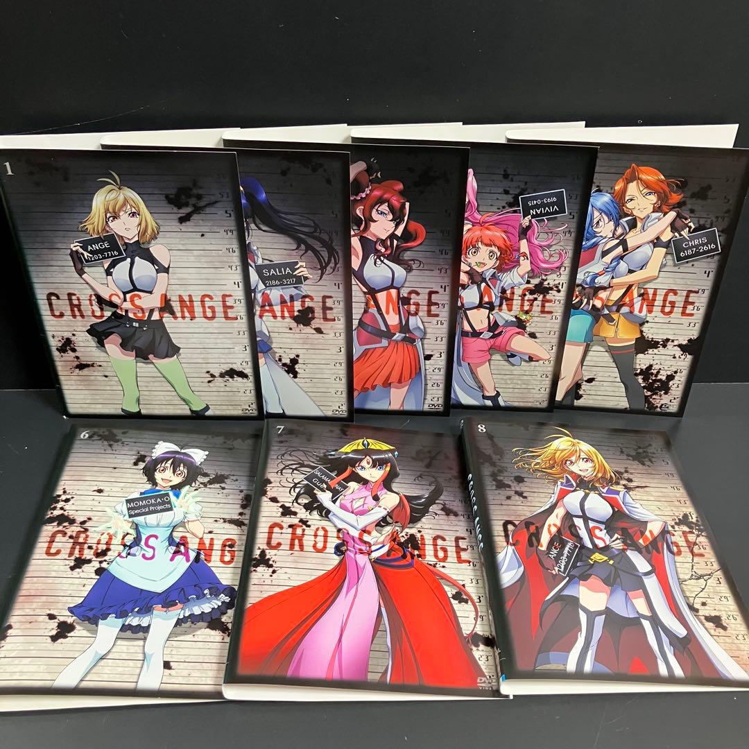 クロスアンジュ 天使と竜の輪舞 レンタルDVD　アニメ 全巻完結セット
