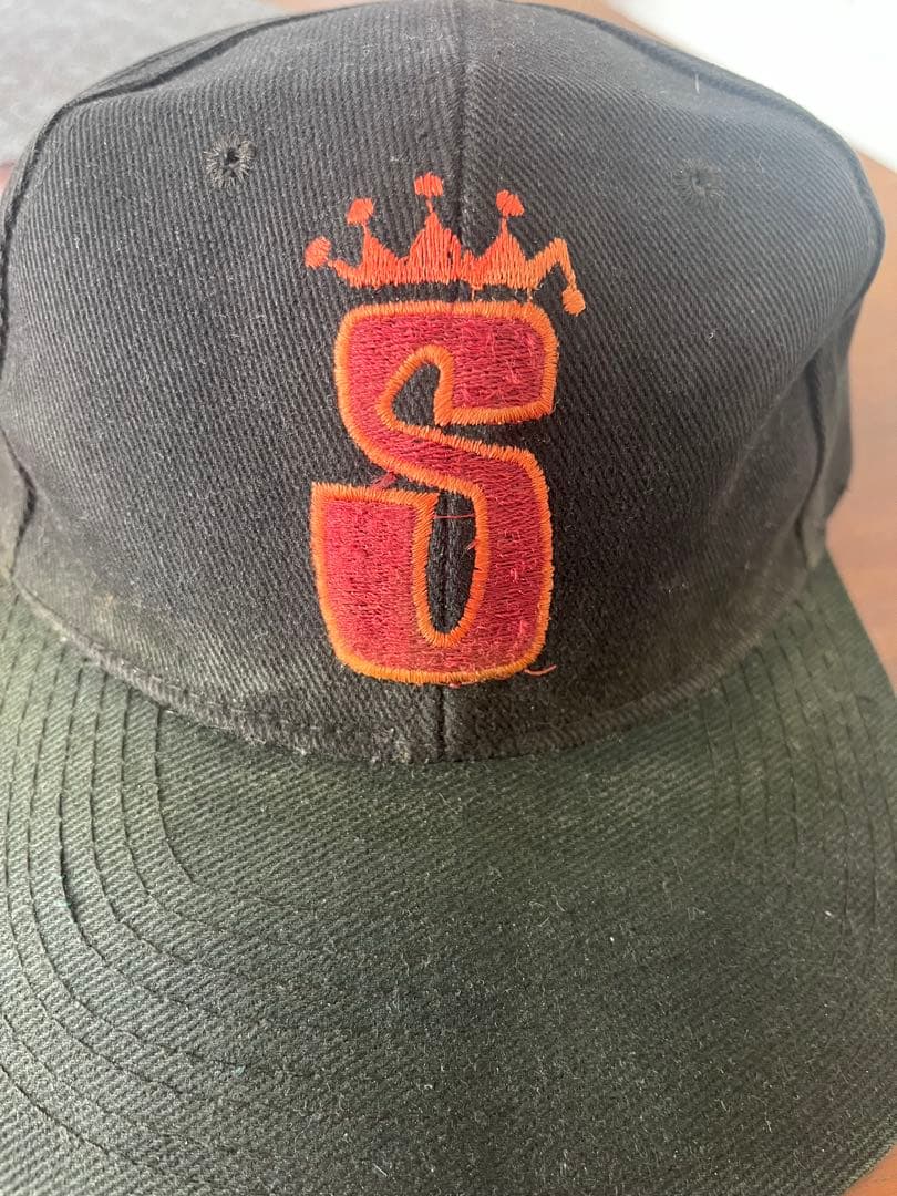 超希少80s stussy old S logo cap vintage