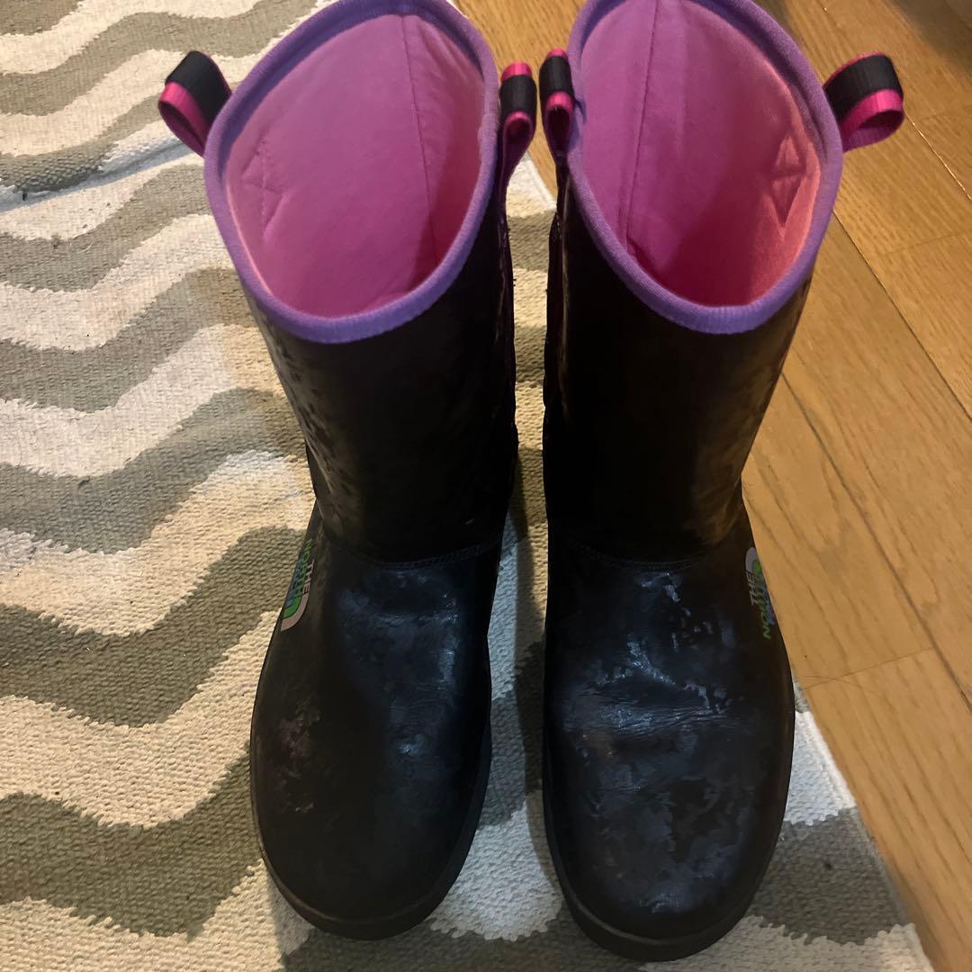 ノースフェイス　レインブーツ　２６　美品　オールシーズン