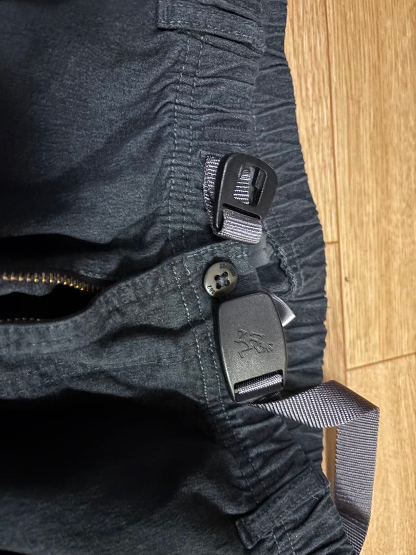 グラミチ　NNリブパンツ　グレー