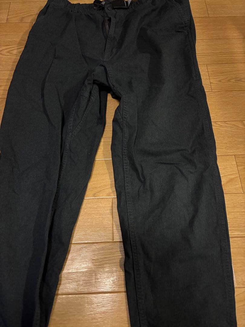 グラミチ　NNリブパンツ　グレー