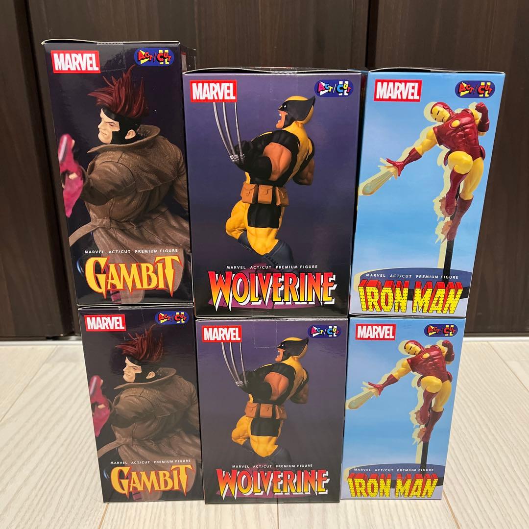 MARVEL プレミアムフィギュアセット ウルヴァリン他