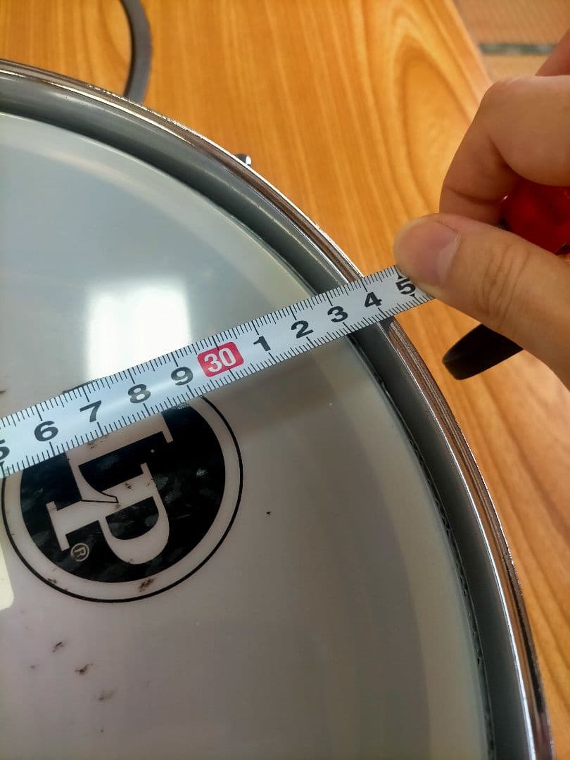 Pearl シングルタム ティンバレス PRIMERO 13インチ ホルダー付