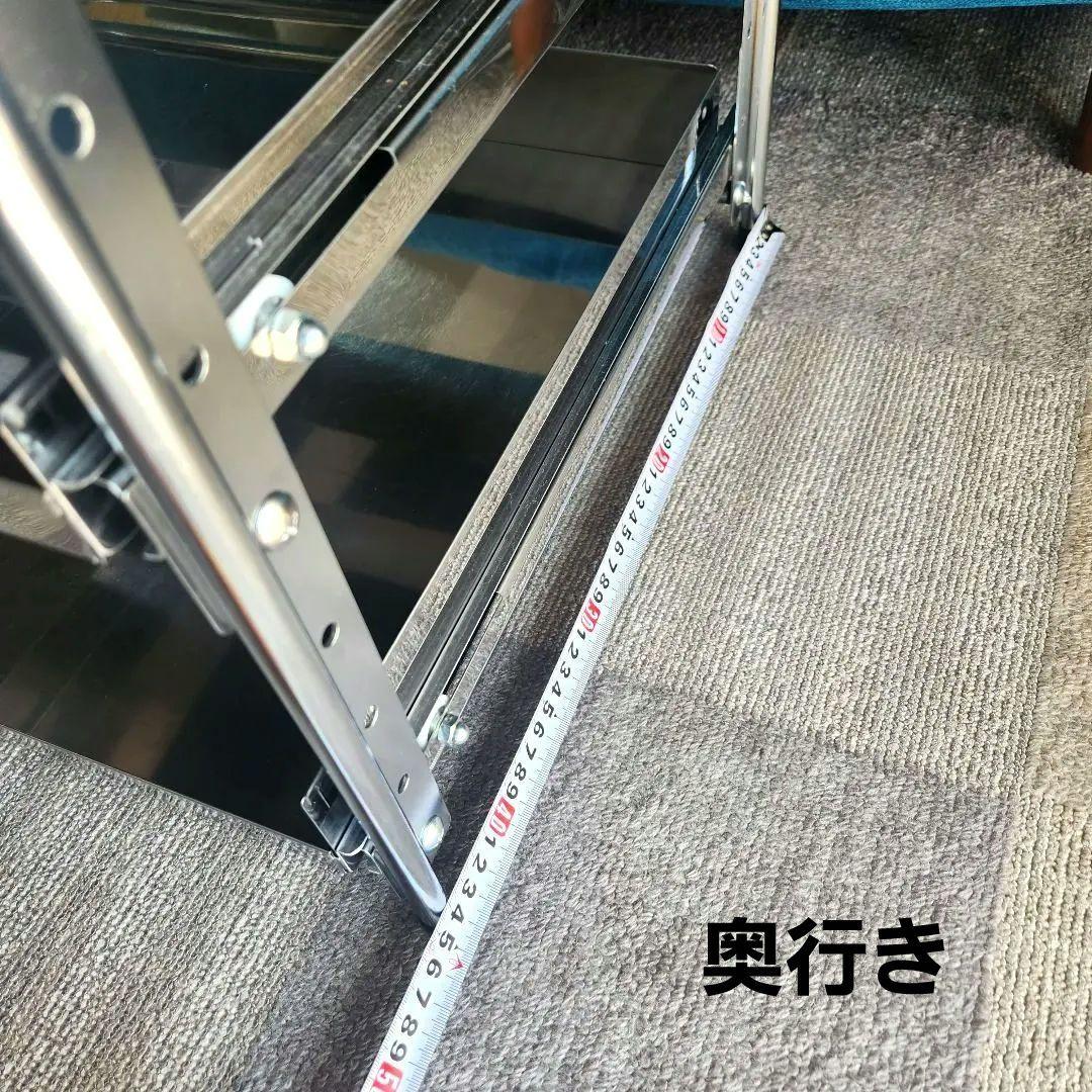 シンク下収納 スライドラック 棚3段 幅50cm キッチンラック [川口工器]