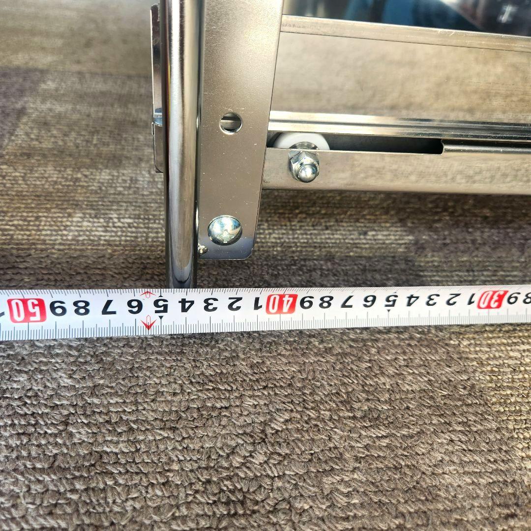 シンク下収納 スライドラック 棚3段 幅50cm キッチンラック [川口工器]