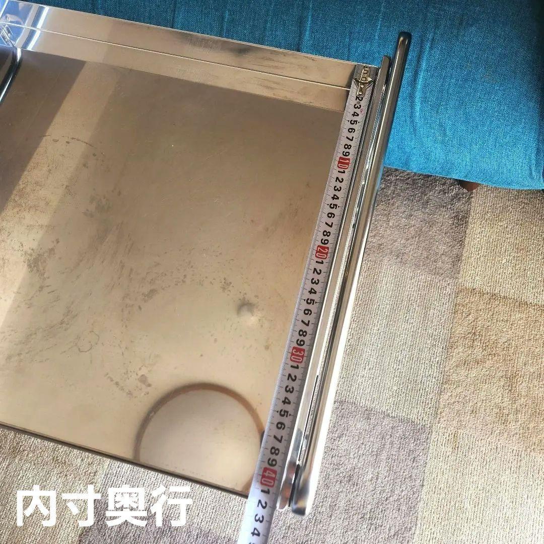 シンク下収納 スライドラック 棚3段 幅50cm キッチンラック [川口工器]