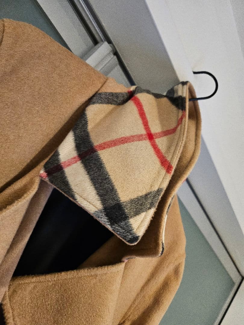 BURBERRY カシミアダブルブレストコート