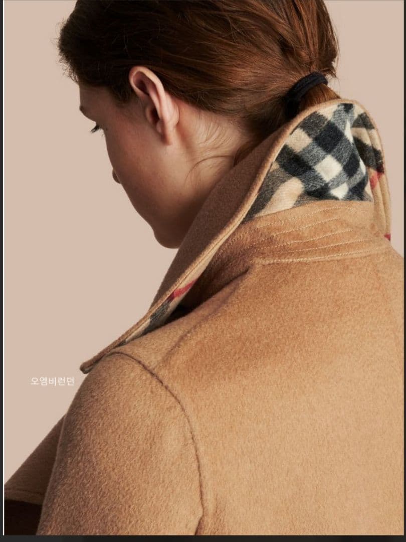 BURBERRY カシミアダブルブレストコート